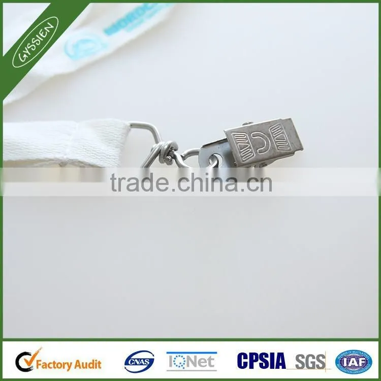 Logo printed factory price high quality custom lanyard,custom neck strap