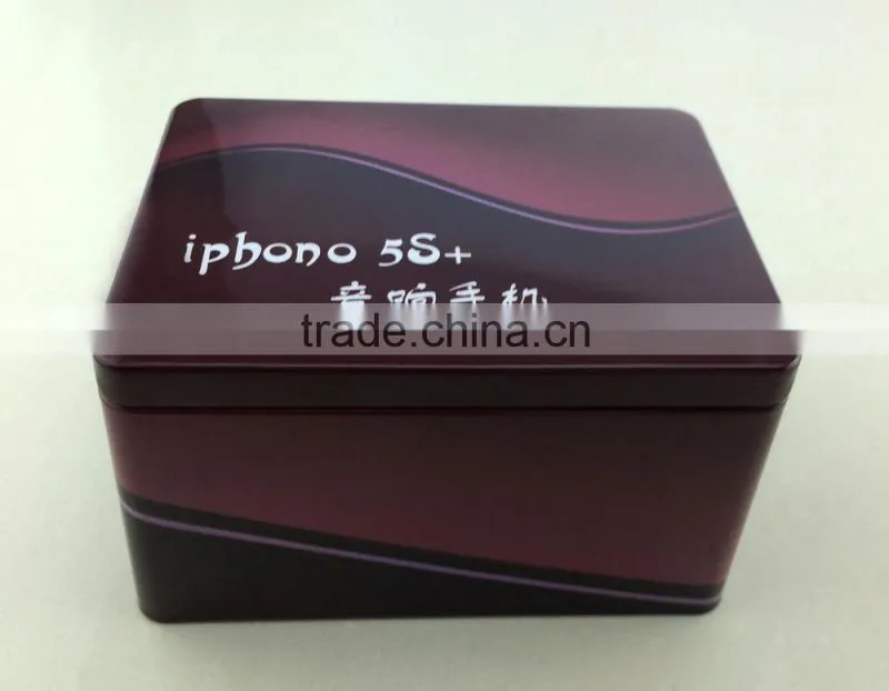Beautiful IPHONE5 mobile phones tin cans