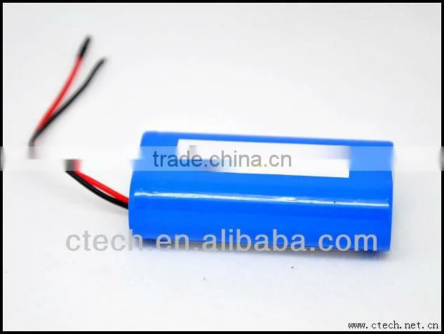 li-ion ham radio batteries pack 3.7v 18650 battery