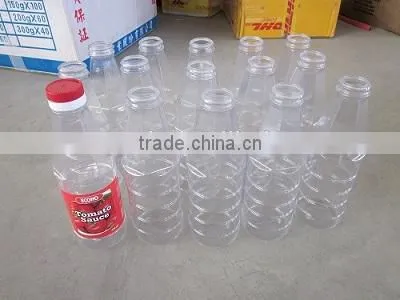 Full automatic 100ml sauce bottle labeling machine TBK-630