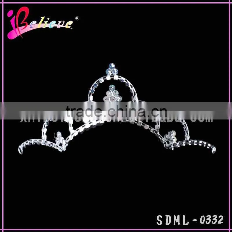 Luxury diamond bridal tiara,crystal wedding tiaras,factory wholesale tiara