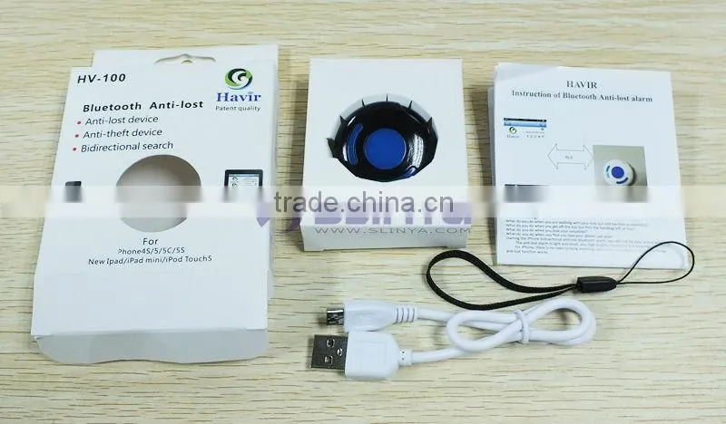 Portable Mobile Phone Bluetooth Sensor Alarm Anti Lost Reminder For iPhone