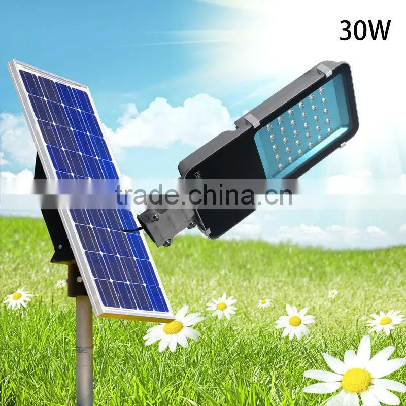 2015 Hot selling Solar Power Apply 30W Led Street Lighting with CE