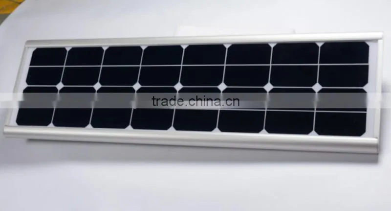 with solar panel 25 years lifetime solar integrated street lights
