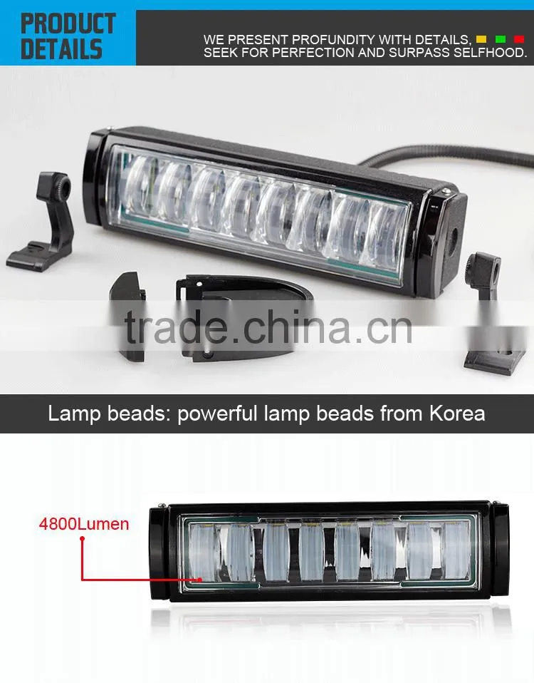 10'' 20'' 30'' 40'' 50'' Car LED Daytime Running Lights Installation