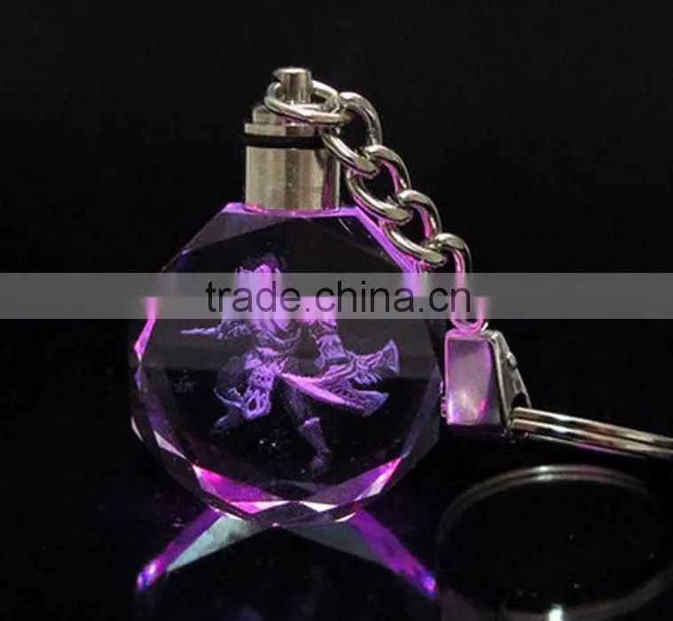 Dota 2 Crysatl Led Key Chain Wholesaler
