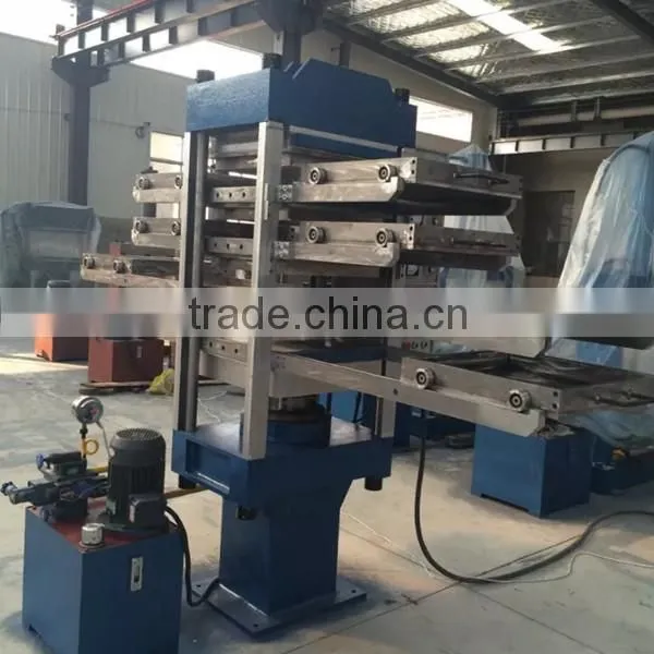 vulcanizing machine for making rubber floor tile production equipment