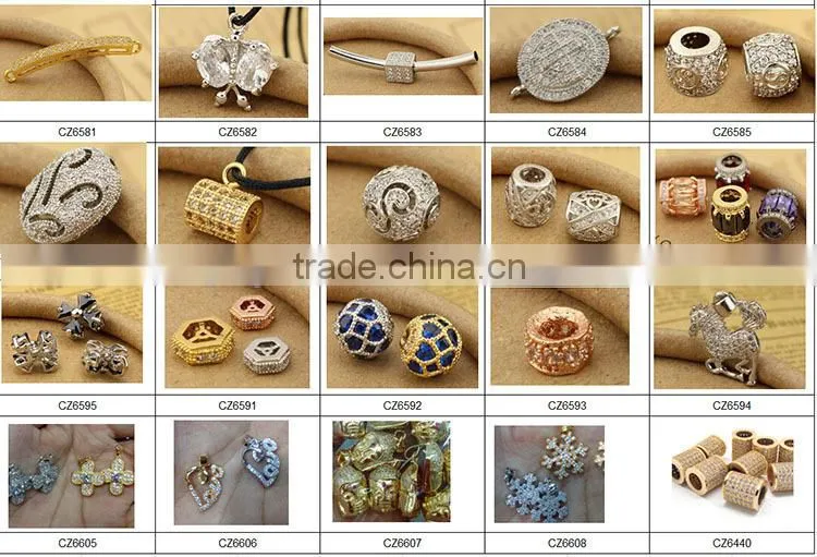 JFH1033-1043 Handmade Cloisonne Beads,Vacuum plating, Color preserving brass lucky charm