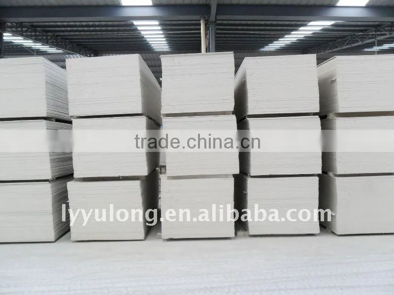 Paper faced Gypsum Board ceiling tiles 1830*1220