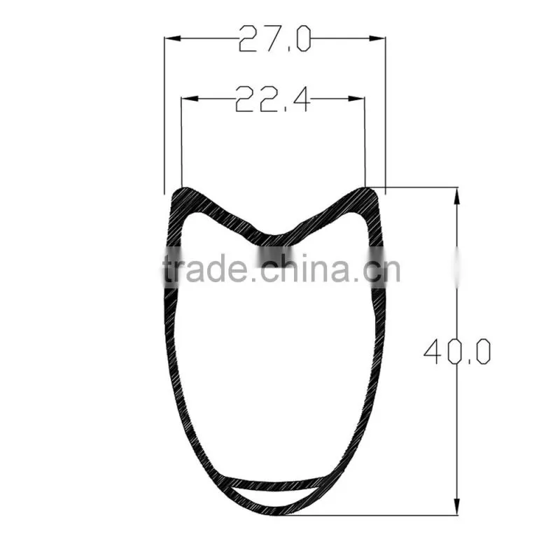 40mm tubular 700c road disc brake carbon wheel,bicycle carbon wheelset with titamium quick release double disc brake W40T