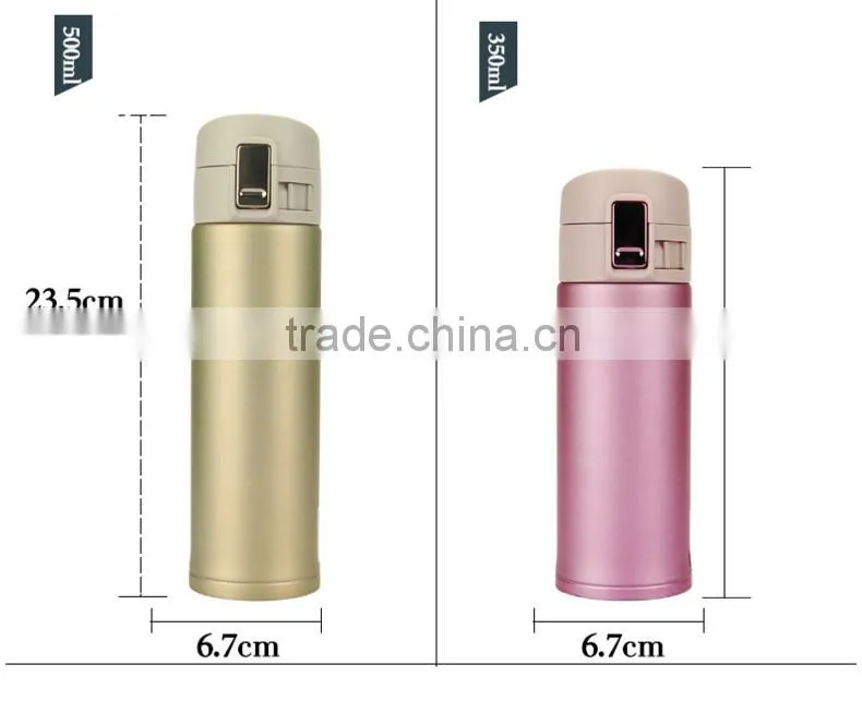 best seller matte finish double locked lid stainless steel drinkware hot water bottle