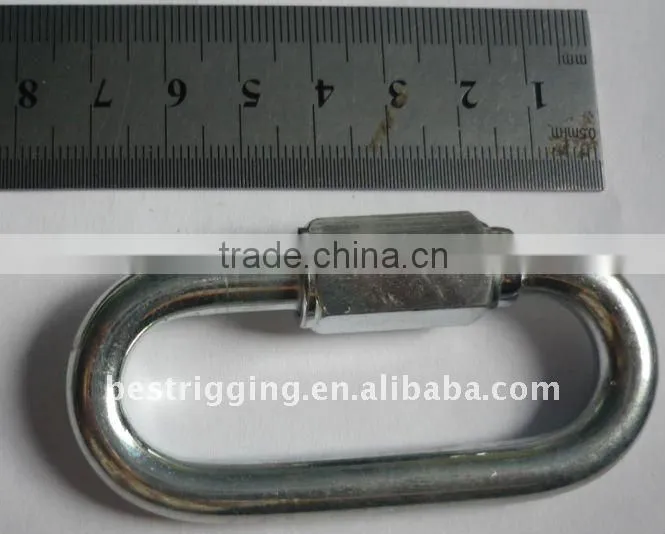 8mm quick link, zp/ wire rope accesory