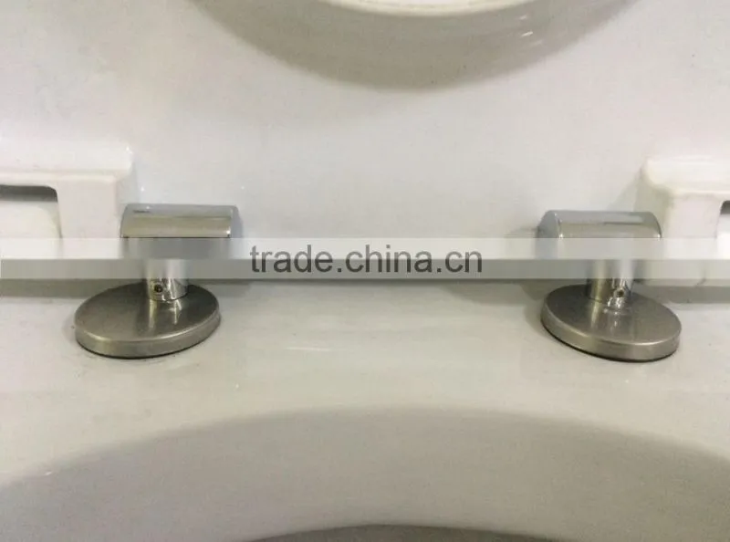 Soft close toilet seat damper and zinc alloy hinges EBO-003