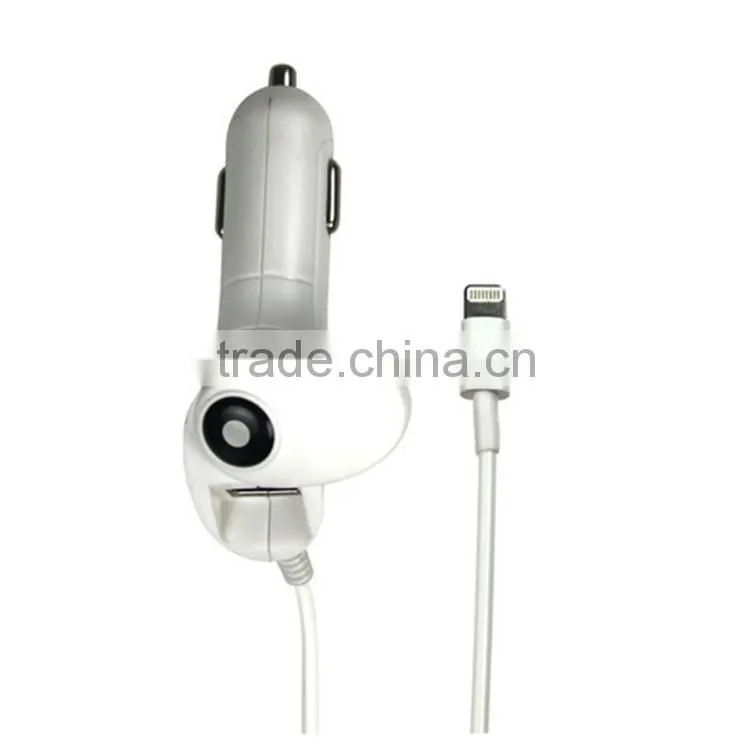 REYON Dual Rapid USB corded Car Charger Cigarette Charger for Dual Car Charger with Micro USB - for Motorola Droid Razr Maxx,
