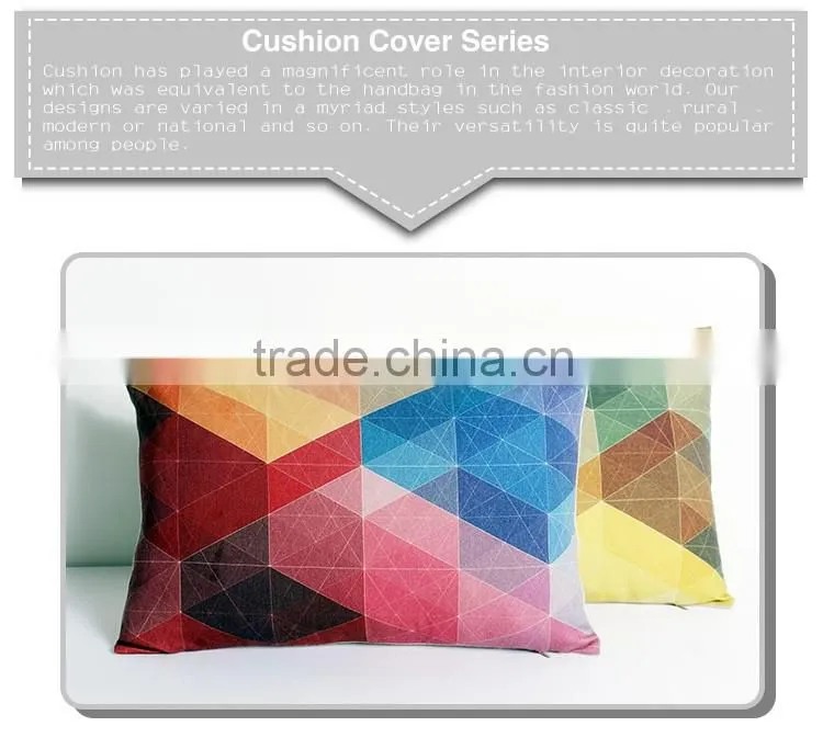 Muilti-color wholesale fancy pillow case for printing