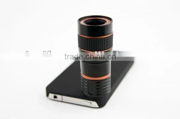8X Telephoto Zoom Lens for Apple iPhone 4 4s with Tripod Holder