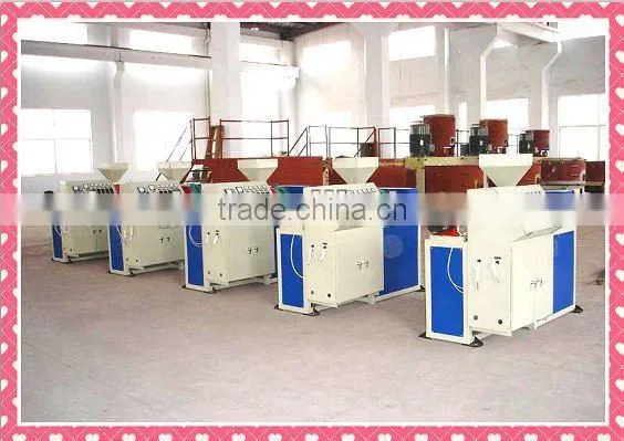 SJ65/25 Single plastic extrusion machine for pipe/sheet/profile