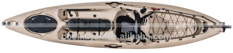 12ft one seater plastic fishing kayak sale