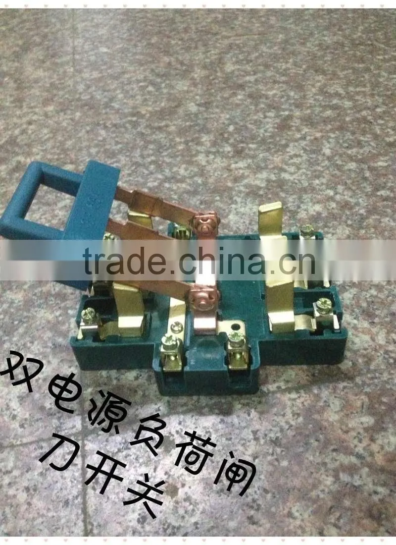 Three poles 100A Kinfe Switch double throw switch