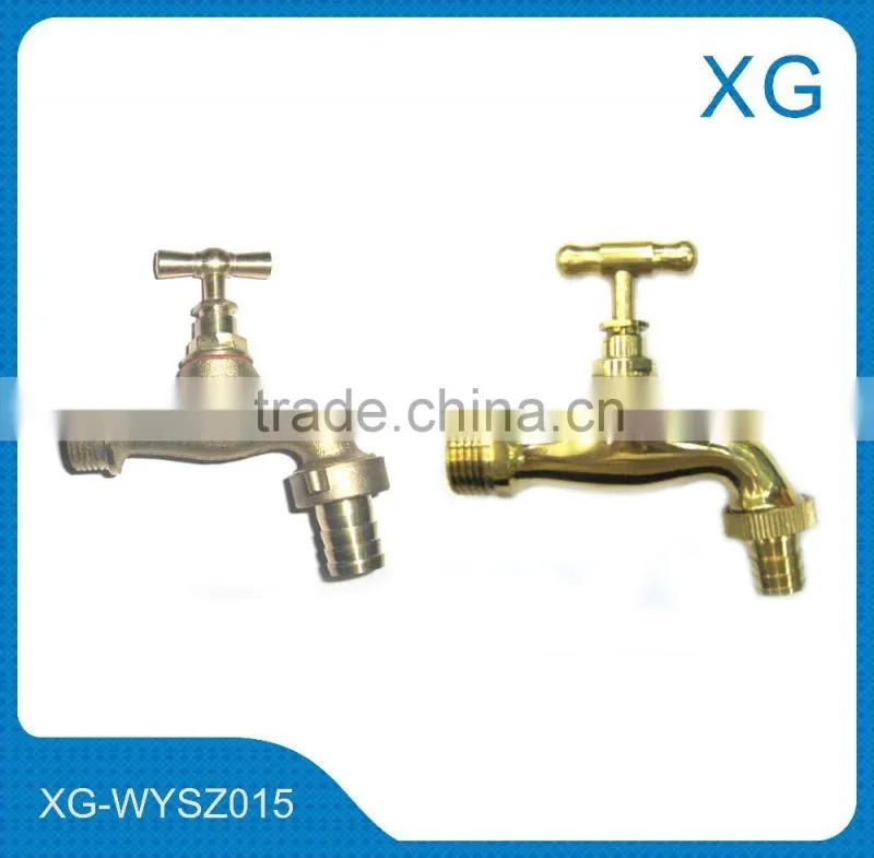 Cheap price brass body brass ball water tap with lock/garden water faucet with lock/Child lockable water bibcock water faucet