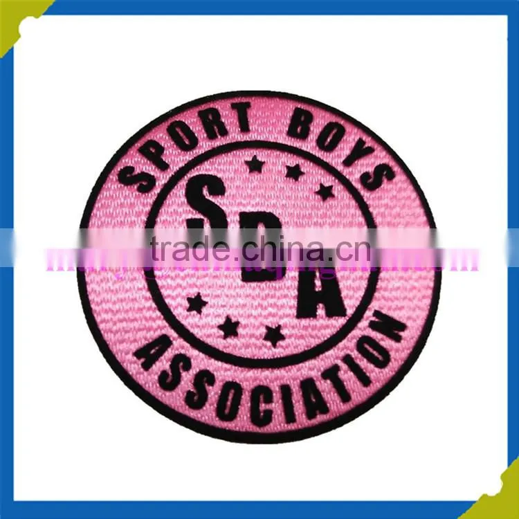 High quality 3d versin Washable heat transfer Flocking label/patches