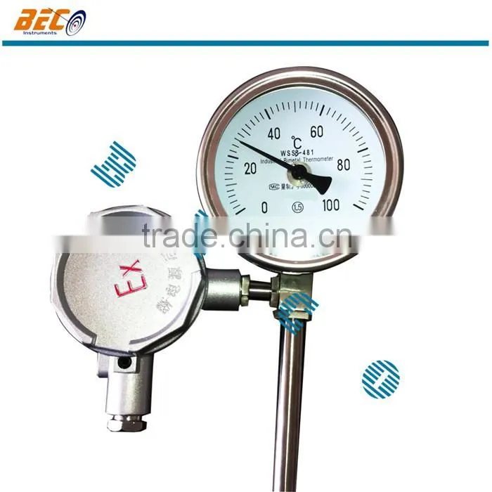(WSSPB-481) 100mm dial type best stable quality cheap cost normal temperature wireless pool thermometer