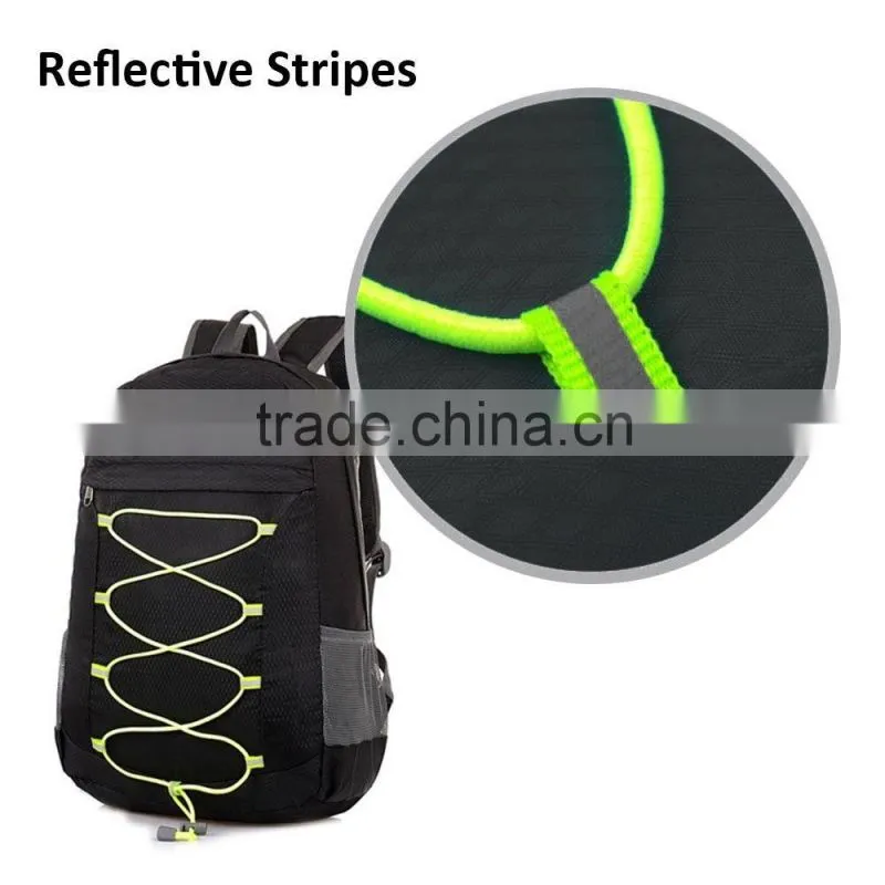 Foldable Lightweight Outdoor Waterproof Packable Hiking Backpack 25L