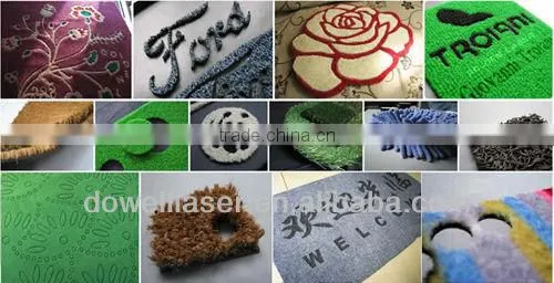 Economical and high precision and high quality laser cutting machine for carpet