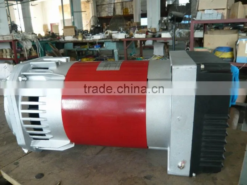 Waterproof single-phase brushless AC alternator
