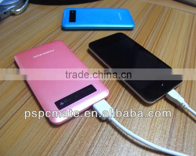 Super Slim Portable Power bank charger for mobile charging use
