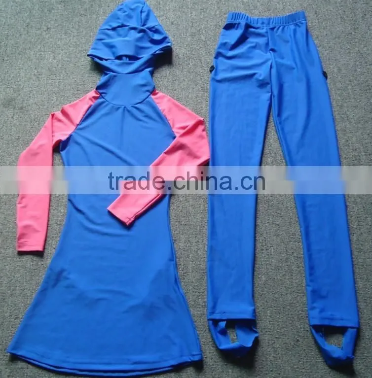 islamic clothing wholesale kids swimwear long sleeve swimsuit