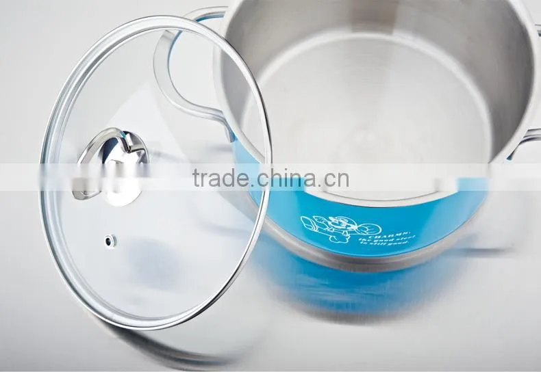 high quality aluminum stock pot CS560D CE FDA SGS