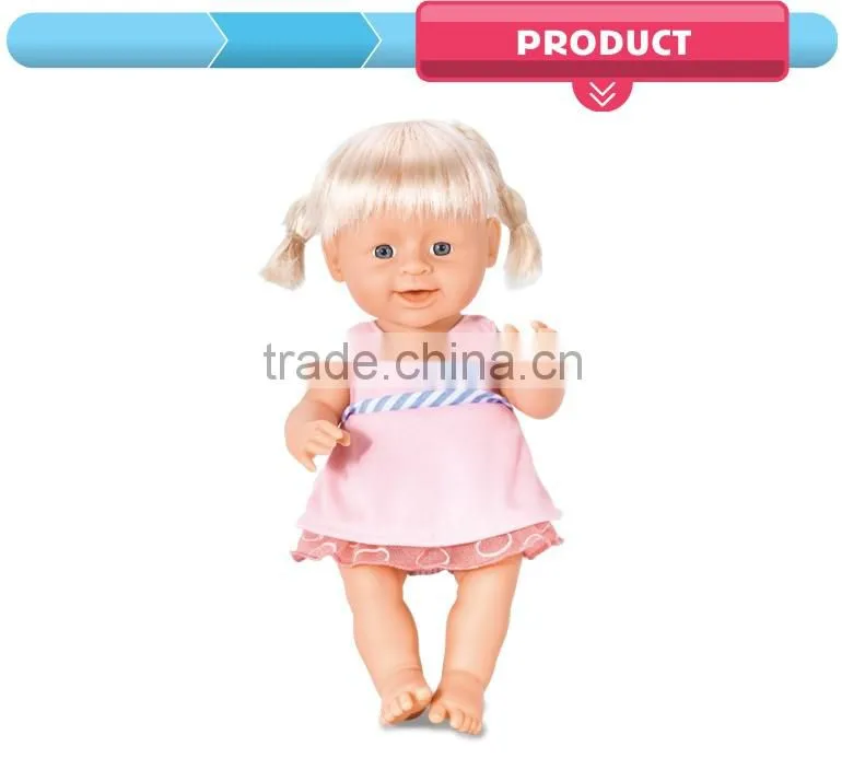 Popular 2016 hot sell chinese girl drink and pee reborn baby doll for kindergarten