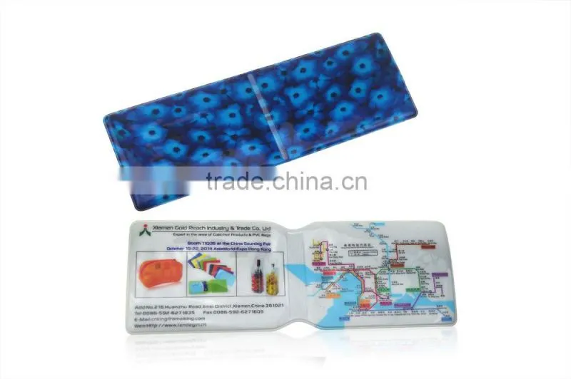2015 Portable Soft PVC Wallet ID Card Holder Made By PVC