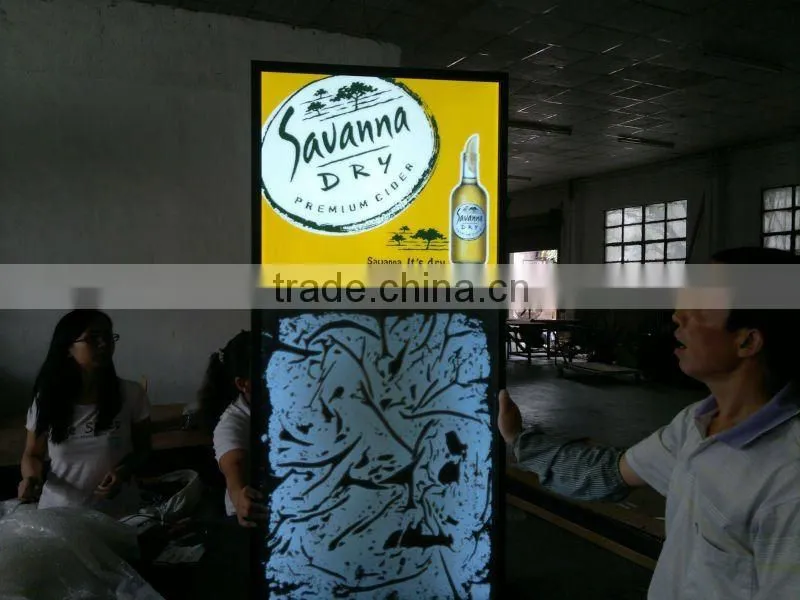 Luminescence Writing Board with poster frame