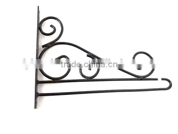 decorative wrought iron garden hanging hook