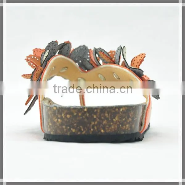 High quality child nude beach slipper and fashion kids beach slipper