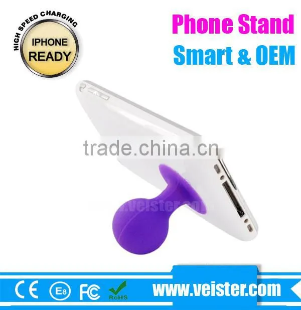 Cheapest silicone sucker stand for cell phone /for smart phone/for iphone