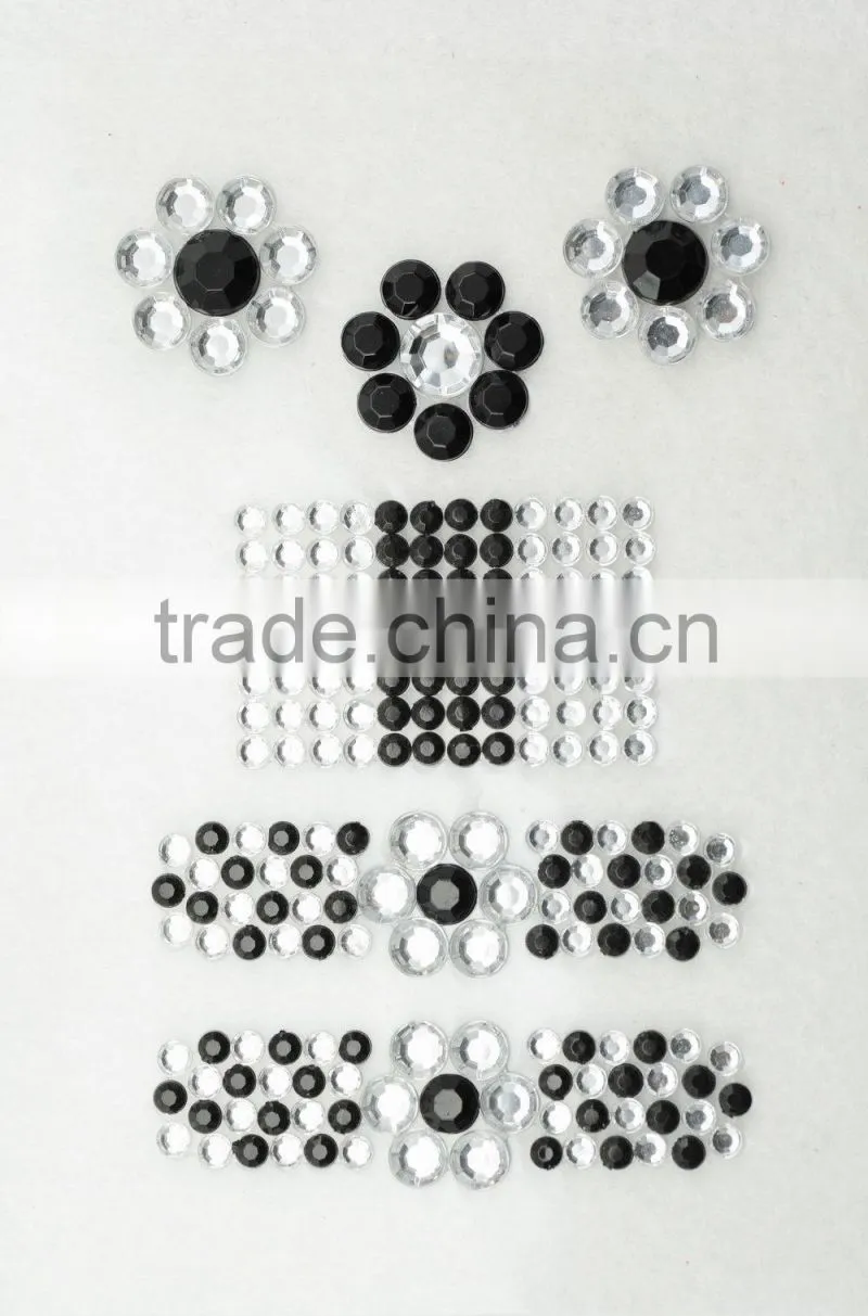 DIY Gemstones Sticker, Acrylic Sticker for Telephone Decoration, Eye Sticker