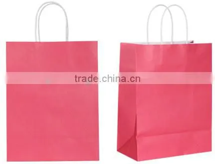 Beautiful red gift bag box,customized gift bag