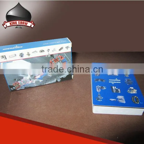 High end custom paper playing cards for wholesale