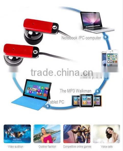 3.5mm In-Ear Earbuds Mic Stereo Earphone