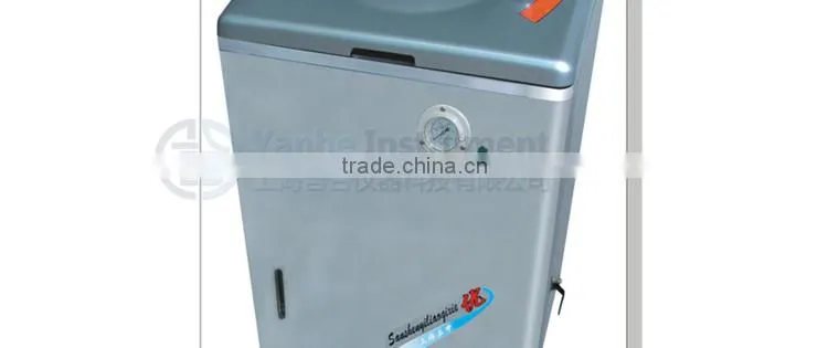 YM75A stainless steel steam sterilizer autoclave double door autoclave steam sterilizer glass bead sterilizer