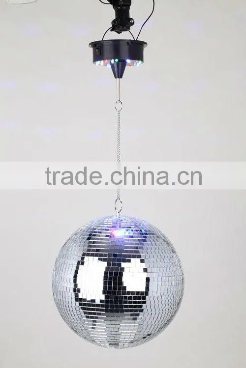 reflect light rotating disco ball 30" 75cm hanging disco mirror ball