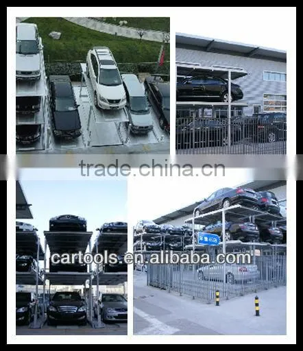 underground steel structure car parking garage