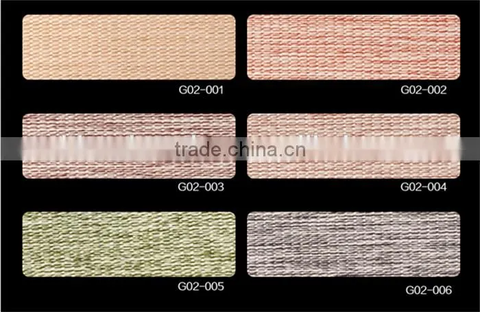 2016 latest designs zebra rolling shutter window door used