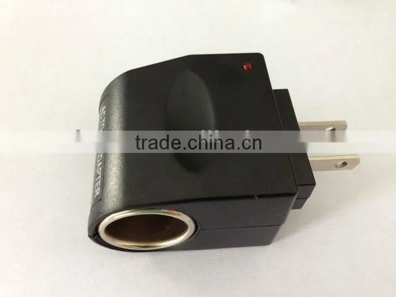 US Plug AC/DC Adapter Cigarette LIghter For Power Socket