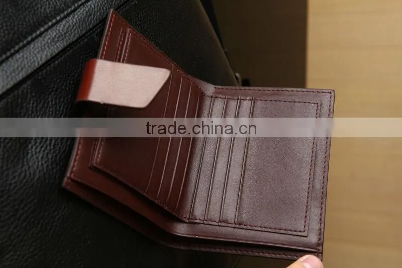 2014 fashional men wallet leather