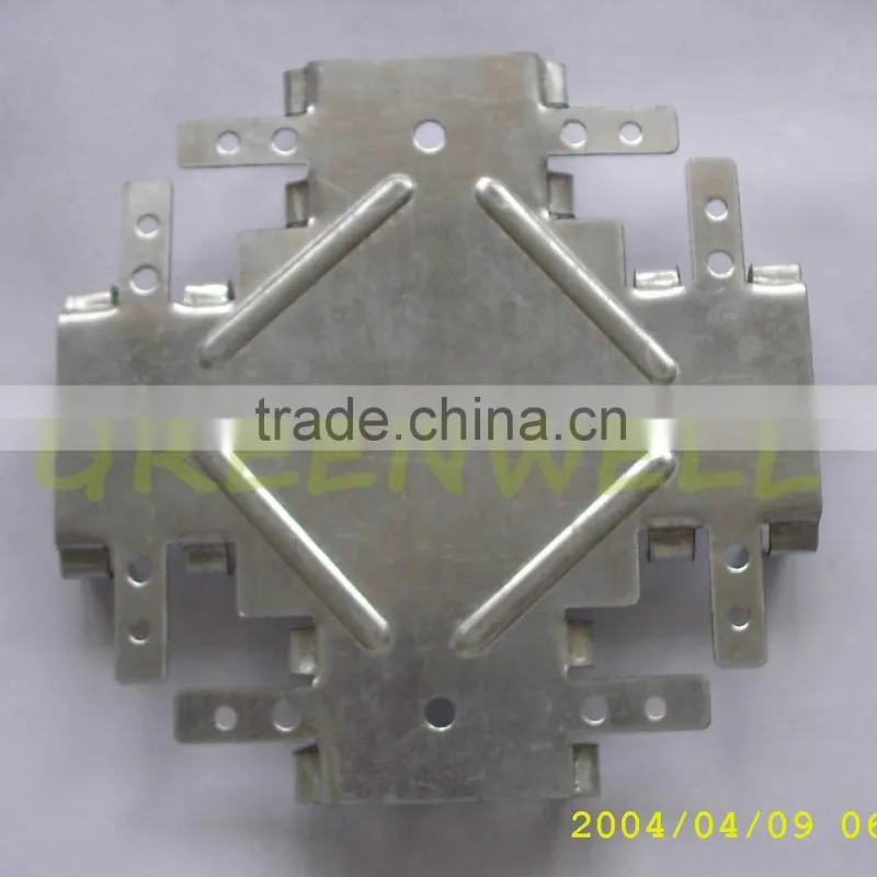 Zinc galvanized accessory 60 cross connector