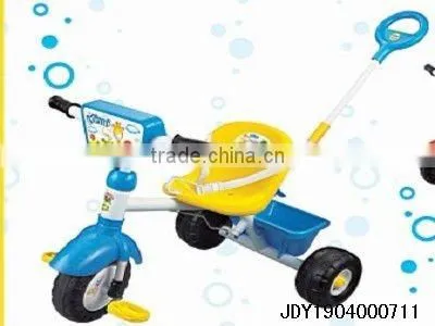 baby tricycle with hands push function
